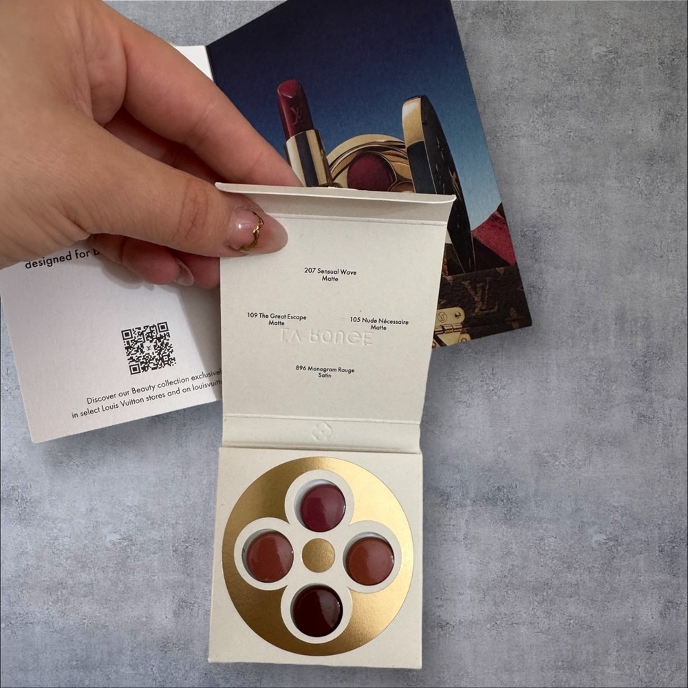 NEW Louis Vuitton La Bouche Rouge Lipstick Samples